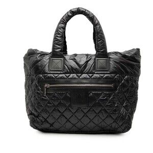 Pre-Loved Chanel Medium Quilted Nylon Reversible Coco Cocoon Tote